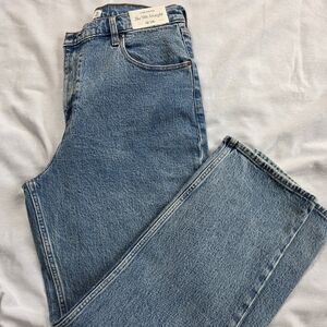 Abercrombie & Fitch Jeans, The 90's Straight, Light wash, Size 32 or 14s